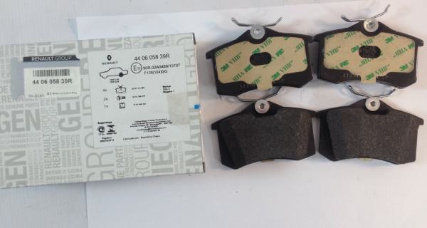 ORIGINAL Renault Bremsbeläge hinten CLIO MEGANE SCENIC TWINGO 440605839R